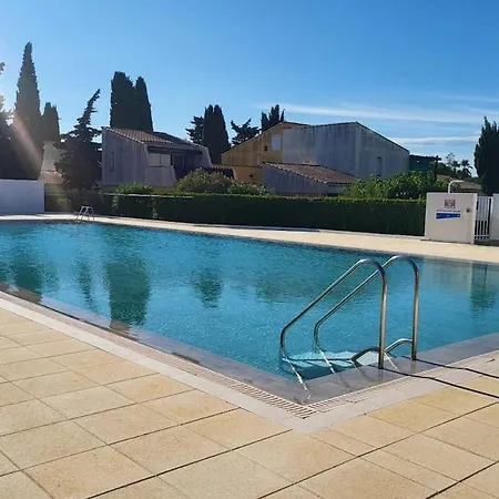 Tennis Clim Wifi Terrasse Au Cap D'agde アパート