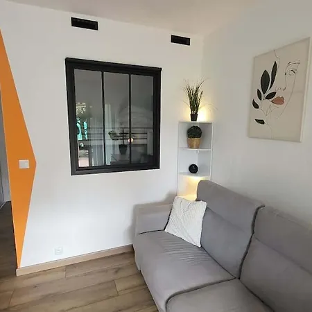 Tennis Clim Wifi Terrasse Au Cap D'agde Apartman *