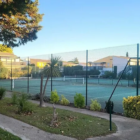 Tennis Clim Wifi Terrasse Au Cap D'agde Apartman *